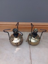 Fogões de acampamento suecos vintage de latão Primus x2.  Optimus No.00 e SVEA No.121 comprar usado  Enviando para Brazil