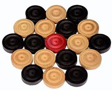 Moedas de tabuleiro Carom 24+ 1 Striker frete grátis rápido BC-70 comprar usado  Enviando para Brazil