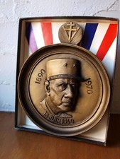 Gaulle médaille murale d'occasion  Bourg-de-Thizy