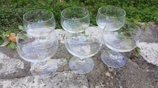 Verres pied cristal d'occasion Verres pied cristal d'occasion  Bardos