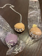 Lote - Macaron feito à mão com colares de strass - Doces sobremesa Kawaii comprar usado  Enviando para Brazil