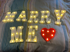 Marry light letters for sale  LONDON