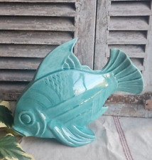Ancien poisson ceramique d'occasion  France