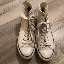 Converse Chuck Taylor All Star High Natural Marfim Masculino Tamanho 13 Feminino Tamanho 15, usado comprar usado  Enviando para Brazil