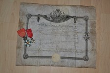 Diplôme parchemin médaille d'occasion  Montluel