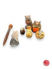 Collezione gufi pietra usato  Verrua Savoia