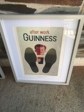 Work guinness poster for sale  KINGSBRIDGE