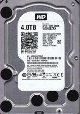 HDD 2017 WD40EZRX-00SPEB0 dcm: HARNNTJCA s/n: WCC4E 2018 Tailândia 4TB SATA 3.5" comprar usado  Enviando para Brazil