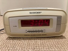 Silvercrest clock radio for sale  TRANENT