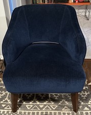 Velvet blue sofa for sale  Burbank