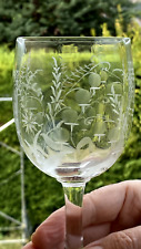 Verre pied decor d'occasion  Clermont-Ferrand-
