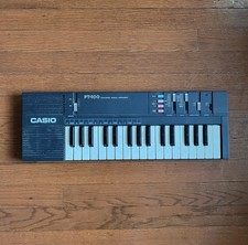 Usado, Mini teclado sintetizador vintage Casio PT-100 32 teclas | TESTADO E FUNCIONANDO! comprar usado  Enviando para Brazil