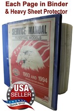 1993 1994 Oficial Harley Davidson FX e Softail Manual de Serviço de Fábrica em Fichário, usado comprar usado  Enviando para Brazil