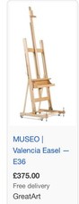 Museo valencia easel for sale  BENFLEET