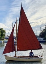 Traditional wooden boat for sale  BENFLEET