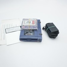Unidade externa portátil Iomega Zip 100 Z100P2 com fonte de alimentação e disco comprar usado  Enviando para Brazil