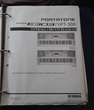 DIAGRAMA DE CIRCUITO GERAL PORTATONE YAMAHA PSR E303/ YPT-300 comprar usado  Enviando para Brazil