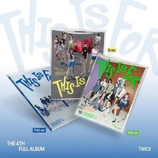TWICE [THIS IS FOR] 4th Full Album /CD+POSTER+Photo Book+Standee+5 Card+POB+GIFT comprar usado  Enviando para Brazil