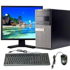 Dell Optiplex 7010 Windows 10 desktop PC torre computador i5 8GB 128GB SSD 19 LCD, usado comprar usado  Enviando para Brazil
