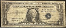 Banconota dollaro bollino usato  Monserrato