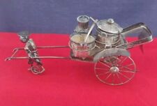 Silver rickshaw cruet for sale  HAYLING ISLAND