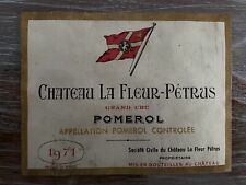 1971 château fleur d'occasion  Expédié en Belgium