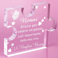 Regalo nonni festa usato  Roma