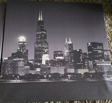 Chicago skyline canvas for sale  Evergreen Park