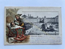 Litho prägekarte münchen gebraucht kaufen  Raubling