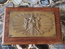 Ancienne plaque bronze d'occasion  Frejus