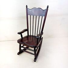 Cadeira de balanço vintage assinada eixo traseiro boneca cadeira por Bear Chair Factory EUA comprar usado  Enviando para Brazil