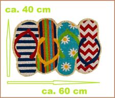 Flip-flop Plaża Mata podłogowa Mata wychwytująca brud Mata kokosowa-60x40 cm na sprzedaż  Wysyłka do Poland
