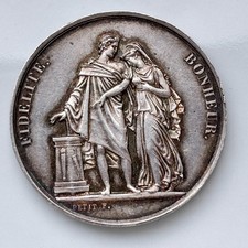 Medaille mariage 1840 d'occasion  Expédié en Belgium