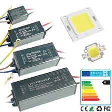 Driver de LED + chip 100W 70W 50W 30W 20W 10W fonte de alimentação alta transformador lâmpada COB comprar usado  Enviando para Brazil