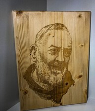 Quadro legno incisione usato  Ostuni