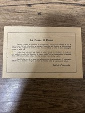 Gabriele annunzio causa usato  Italia