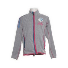 Używany, Horka, kardigan, dziewczęcy, rozmiar: 128, szary/wielokolorowy #ANo na sprzedaż  PL