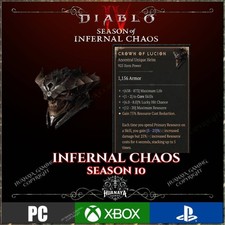 💥Diablo 4💥 CZARODZIEJKA💥 ENDGAME 💥SEZON 10 Piekielny Chaos💥Korona Lucion na sprzedaż  PL