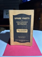 Antiguo libro de repuestos para moto Harley-Davidson original 1922-1928 segunda mano  Embacar hacia Mexico