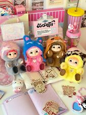 Wakuku Fuzzy Trendy Fun Party Series caixa cega de pelúcia brinquedo figura confirmada presente comprar usado  Enviando para Brazil