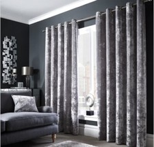 Dunelm crushed velour for sale  MAIDENHEAD