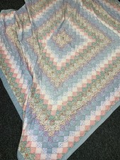 Vintage patchwork floral for sale  CROWTHORNE