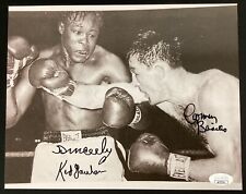 Usado, Foto assinada por Carmen Basilio luva de boxe 8x10 criança Gavilan autógrafo HOF JSA comprar usado  Enviando para Brazil