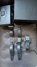 Pebble steel smartwatch for sale  OLDBURY