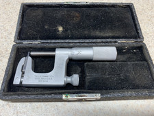 Ferramenta de maquinista: micrômetro usado Starrett 0-1" bigorna nº 220P comprar usado  Enviando para Brazil