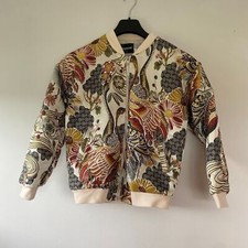 Embroidered brocade floral for sale  CATERHAM