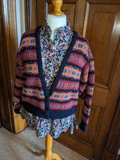 Vintage fairisle cardigan for sale  APPLEBY-IN-WESTMORLAND