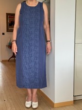 Leinen trägerkleid poetry gebraucht kaufen  Bremen