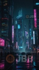 Cyberpunk city digital for sale  USA