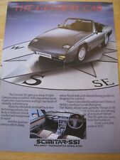 Scimitar ss1 reliant for sale  BRISTOL